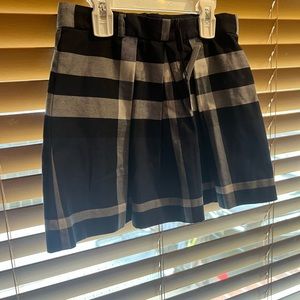 Authentic Girls Burberry Navy Skirt 8Y